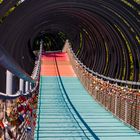 "Slinky Springs To Fame" Brücke über den Rhein-Herne-Kanal