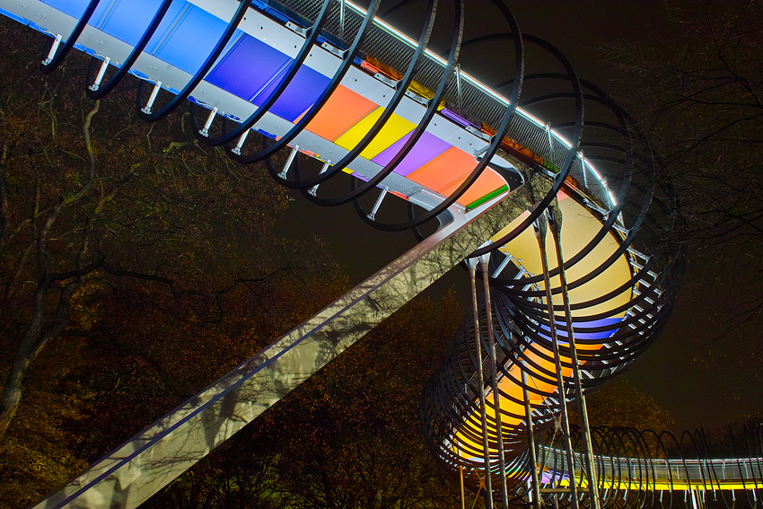 Slinky springs to fame, Tobias Rehberger Brücke, Oberhausen, Sigma SD15