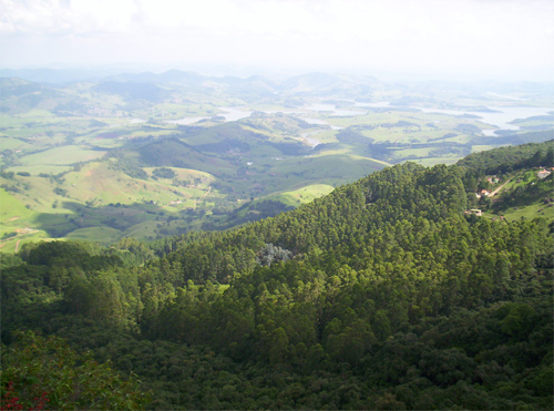 Slope to jump of "free fly" sport in Minas Gerais