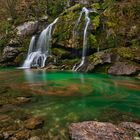 Slovenien Virje Wasserfall