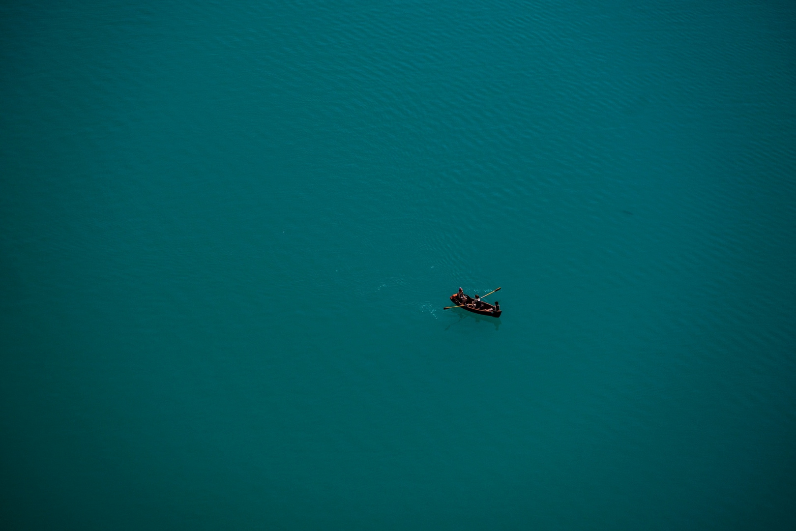 Slowenien allein auf dem Wasser 