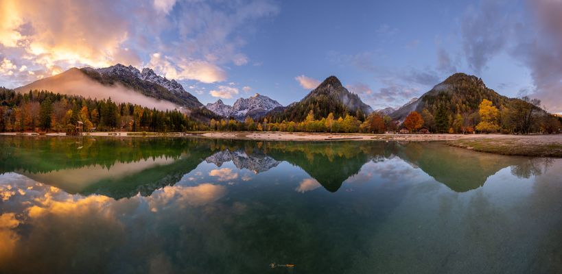 Slowenien – bei Kranjska Gora, am Jasna-See (Jezero Jasna)  