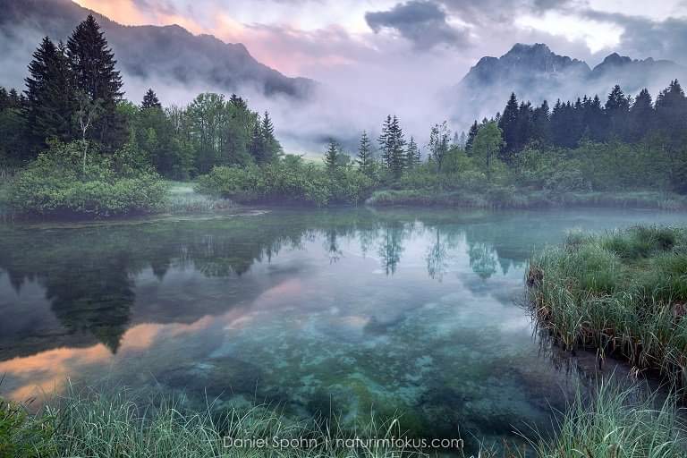 Slowenischer Bergsee