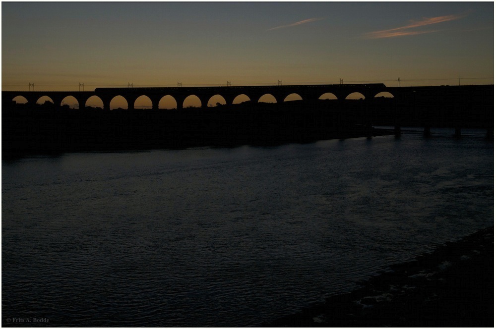 Slowing for the Berwick stop