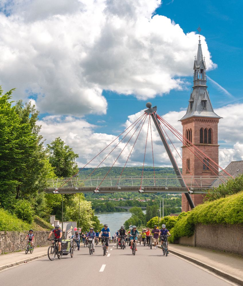 Slowup in Bad Säckingen 33 km Lang