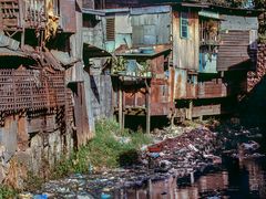 Slum in Manila