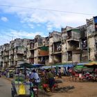 Slum in Phnom Penh