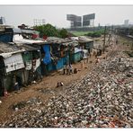 Slum near Bandra Station | Mumbai, India