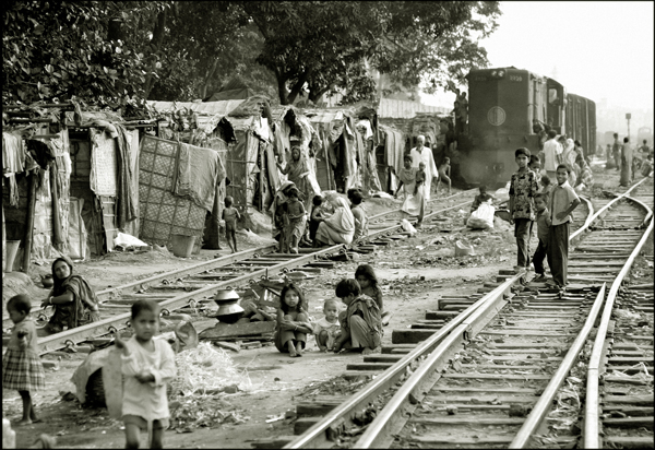 Slums, Dhaka.