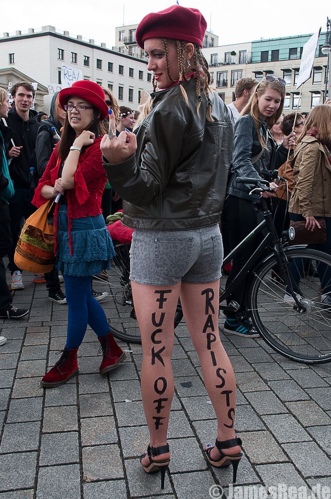 SlutWalk Berlin 2012 Foto & Bild dokumentation reportage