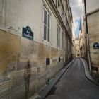 Small ancients streets of Paris