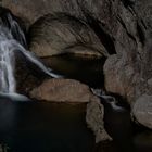 small beautiful waterfall
