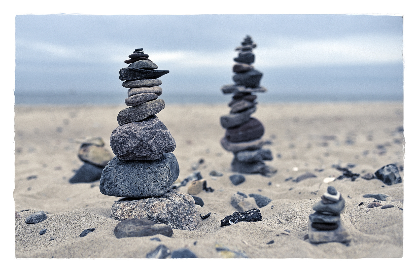 small blue rocks - Blauer Rock, klein