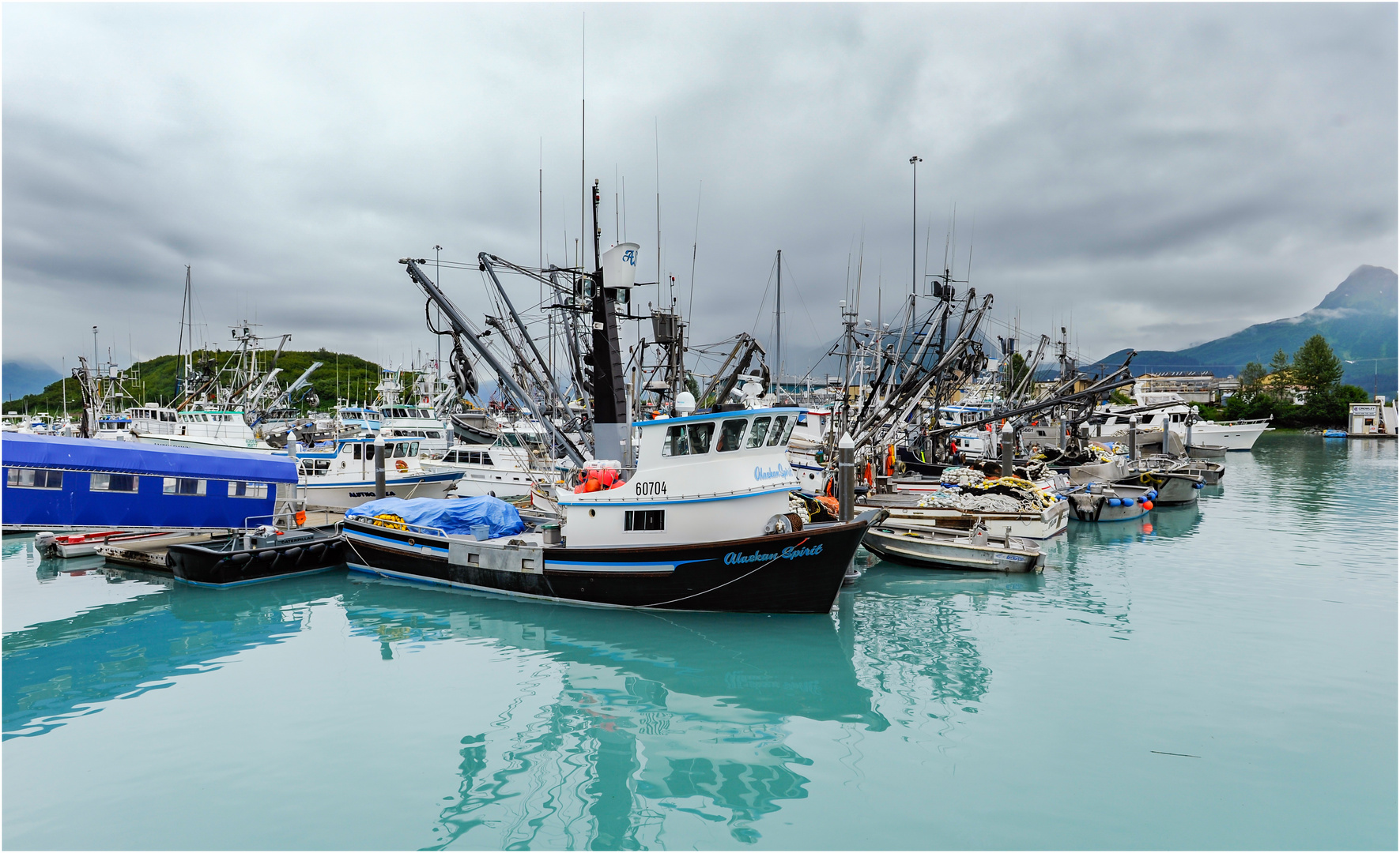 Small Boat Harbor Valdez Alaska