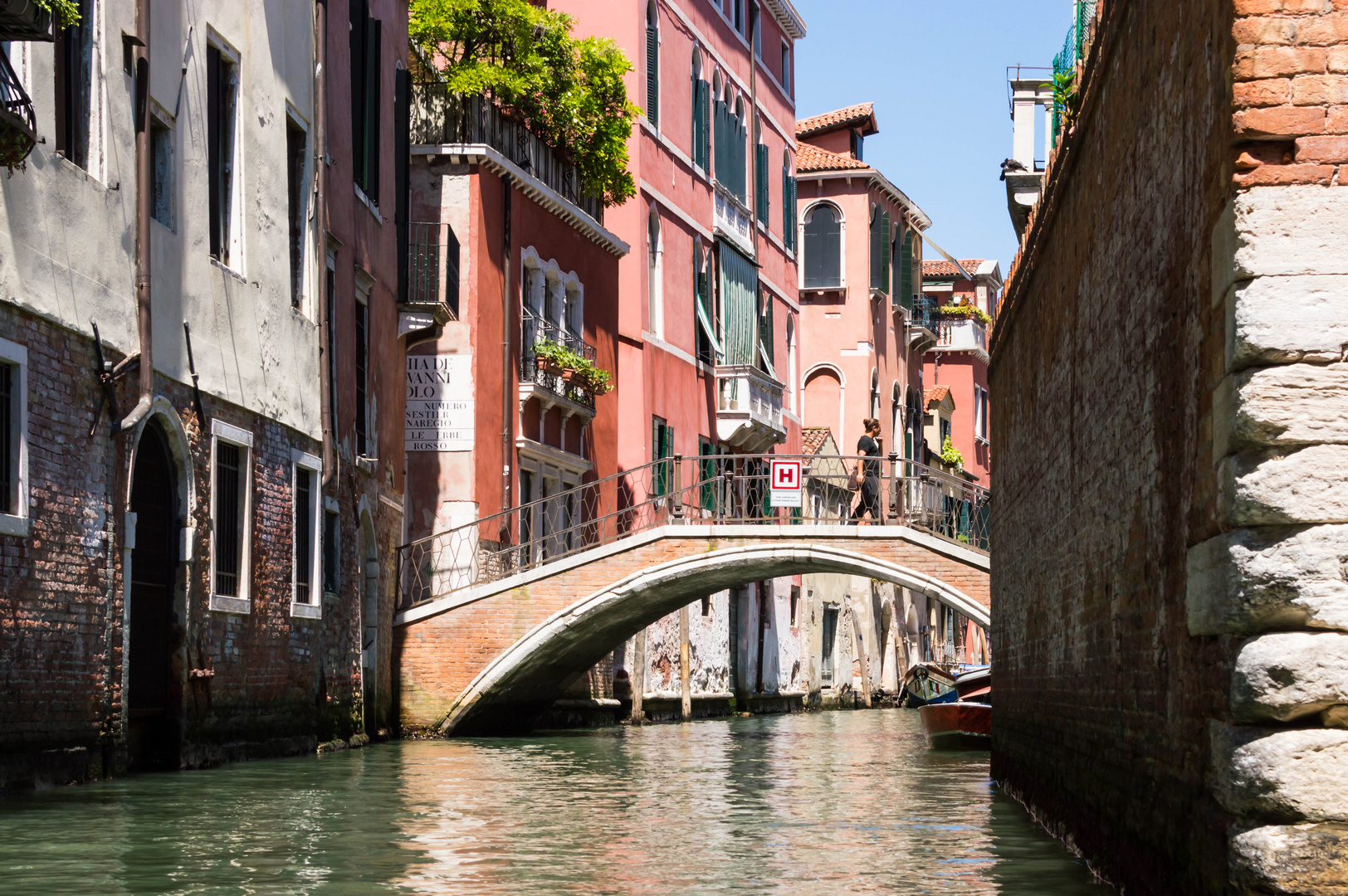 Small bridge in Venice