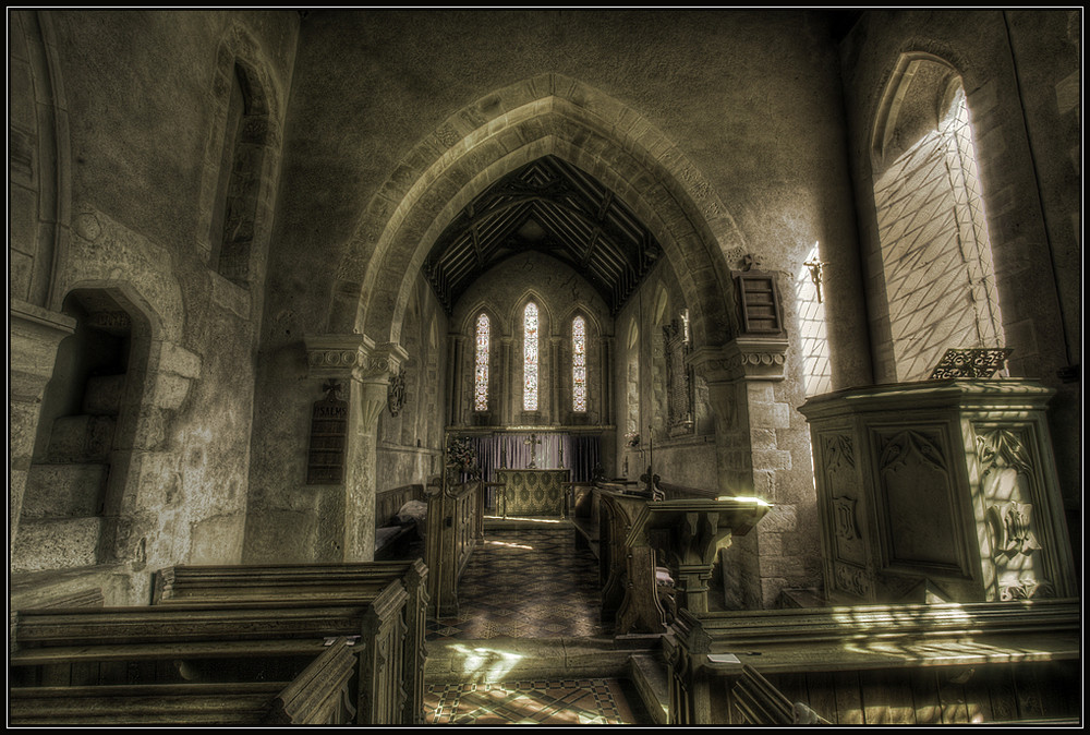 small church - Little Rissington (England)