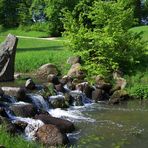 small falling water