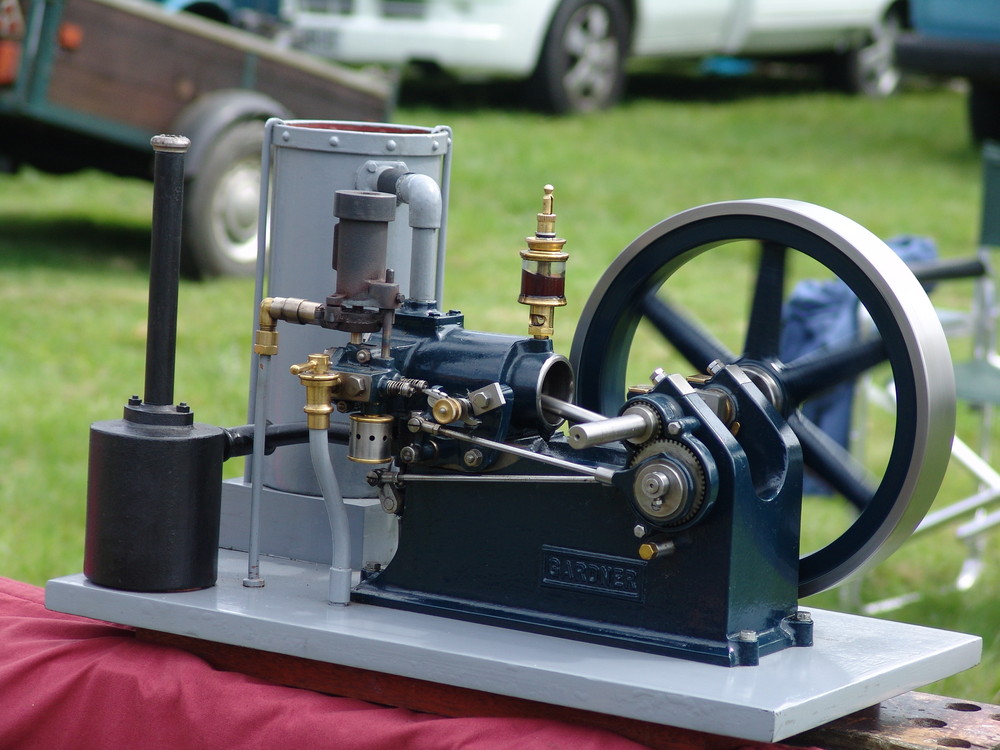 Small Gardner Steam Engine photo & image industry & technology