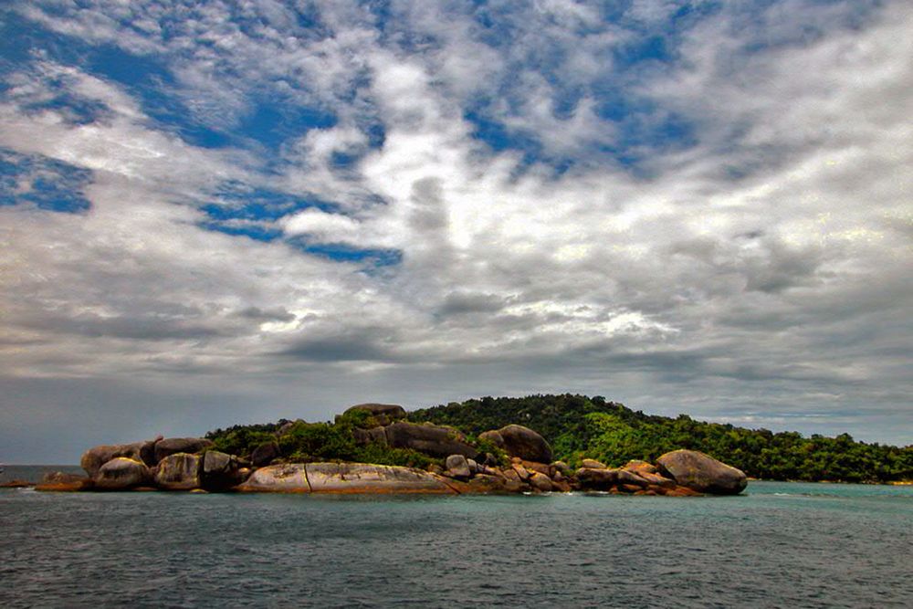 Small island in Mergui Archipelago