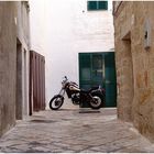 small lane in Bari-Apulia-Italy