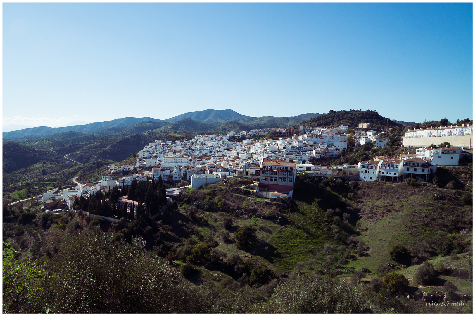 Small Mountain Village in Andalusia