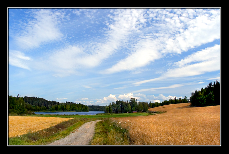 Small roads of Finland