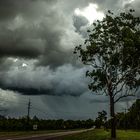 Small Storm with heavy rain over Batchelor