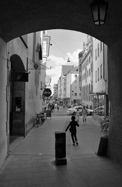 small streets in Munich 