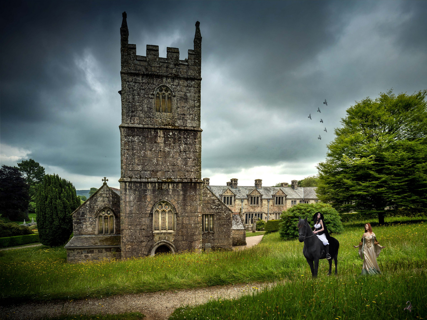 Small Talk am Lanhydrock  Castle