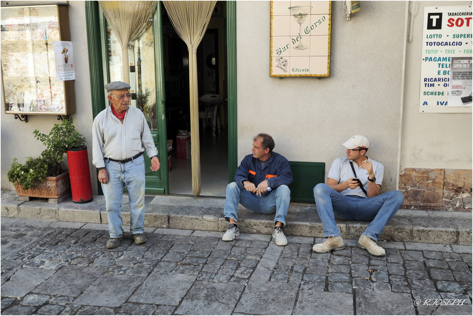 small talk in Sizilien