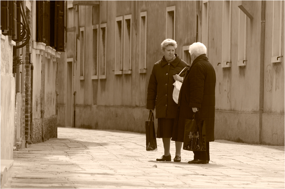 small talk in Venice