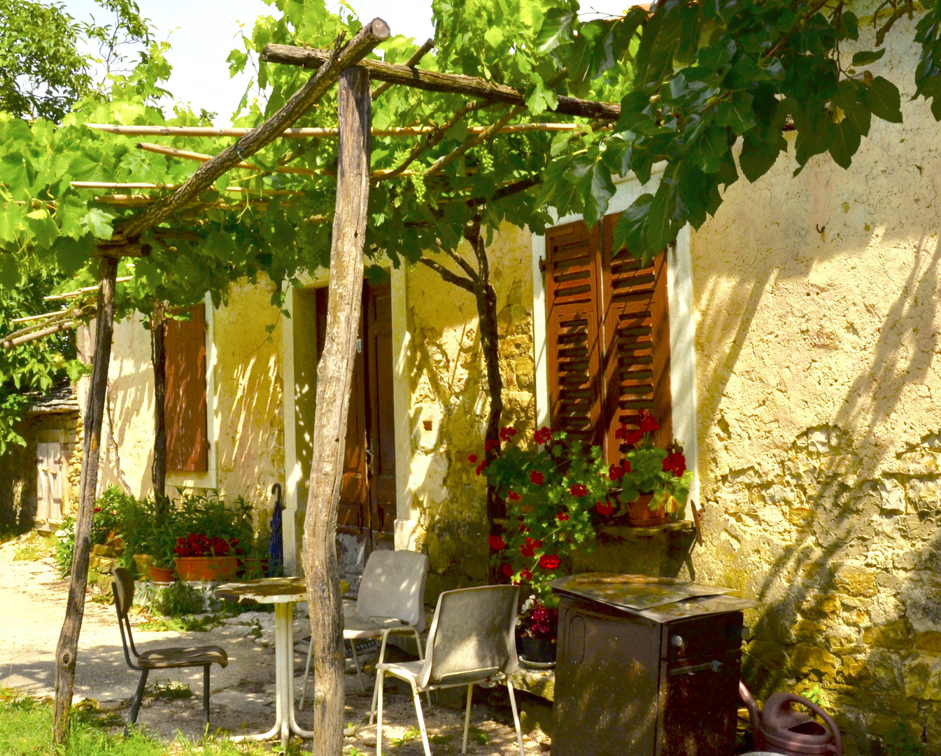 Small village, Istria Peninsula, Croatia.