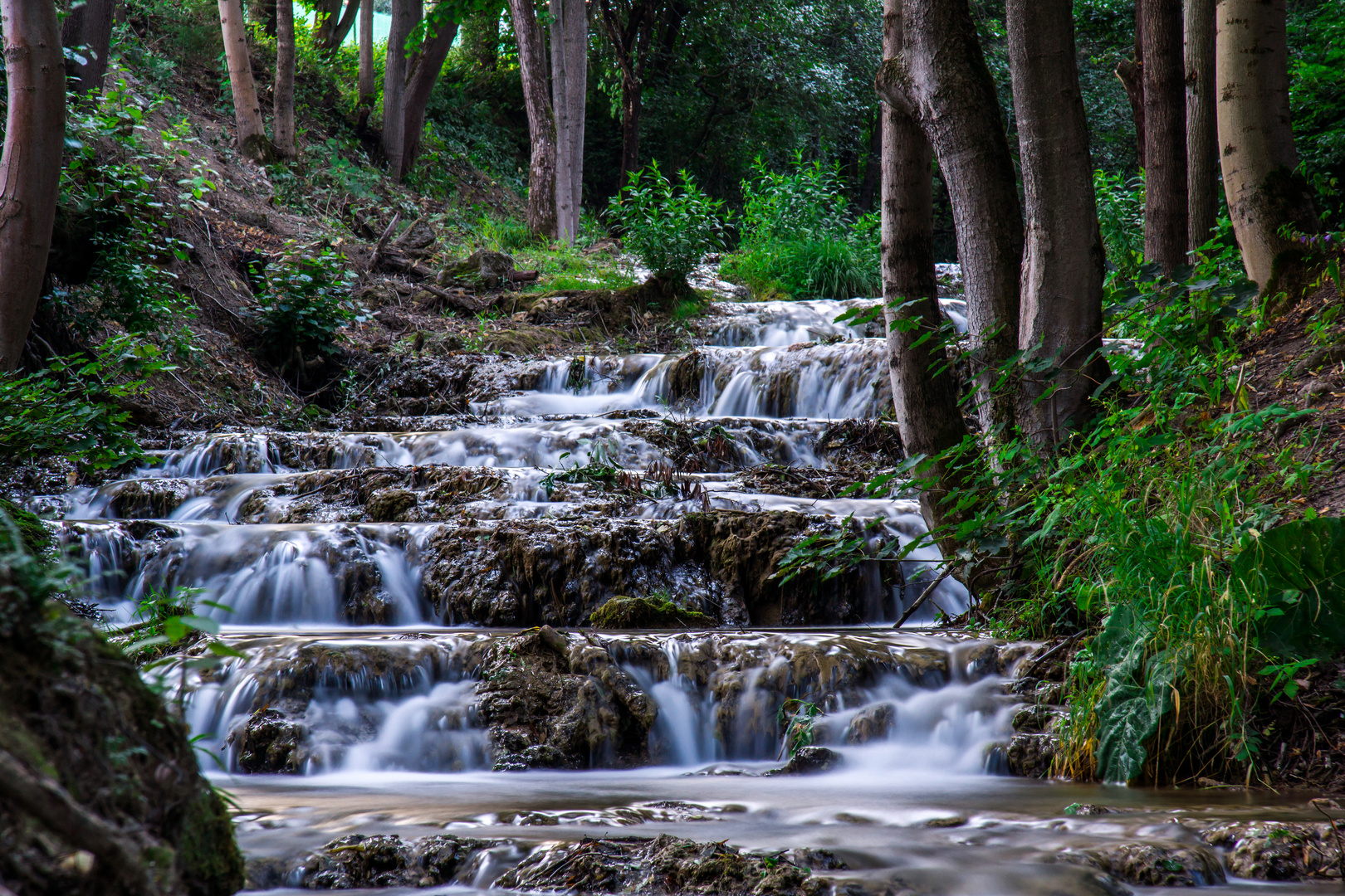 Small waterfall in Slovakia