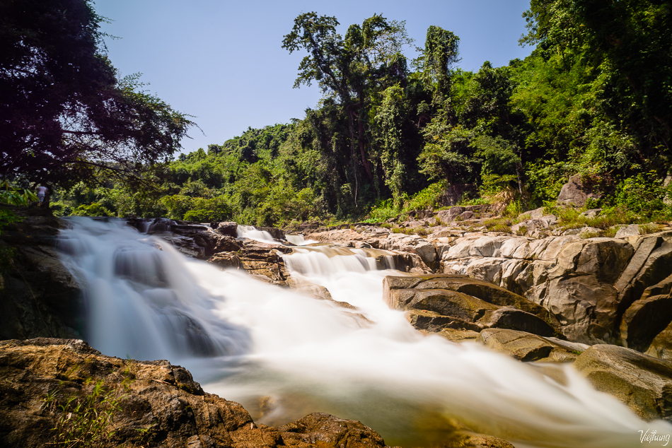 Small waterfall in Yangbay, Nha Trang