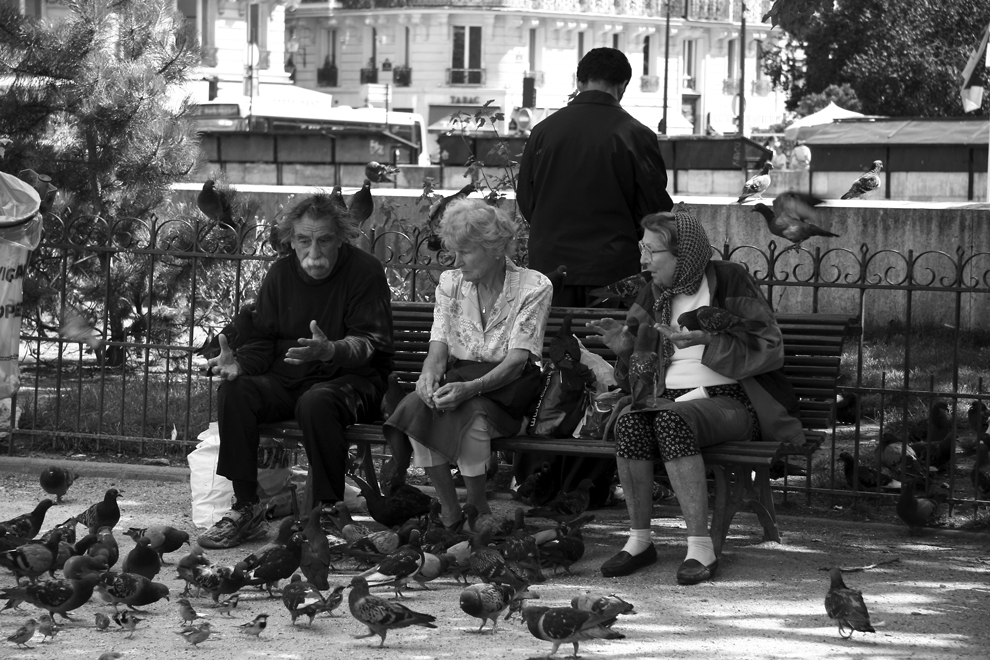 Smalltalk im Park