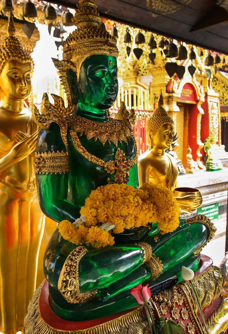 Smaragd-Buddha in Chiang Mai