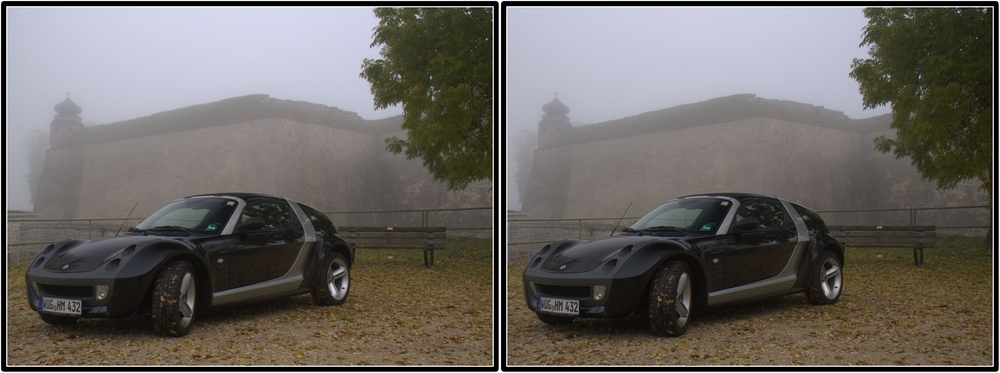 Smart Roadster 3D Kreuzblick