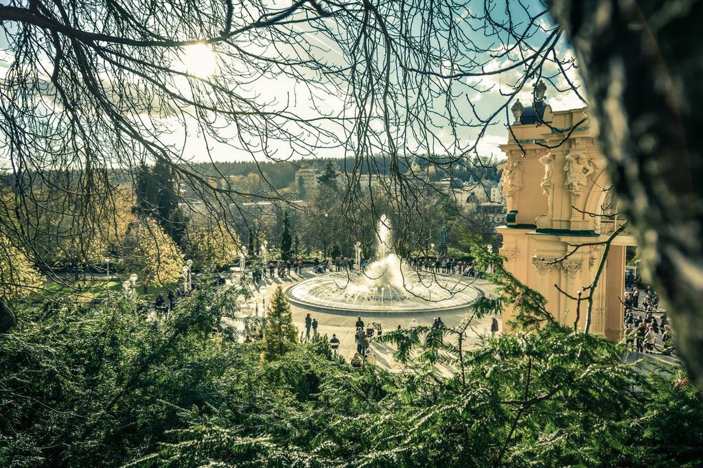 Smetana-Brunnen in Marienbad