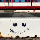 Smiley und Bahn