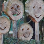 Smilies in Holz :-)