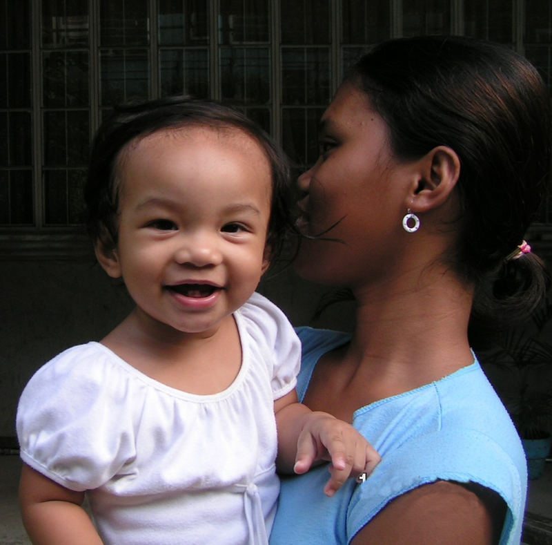 smiling face, Cebu, Philippines