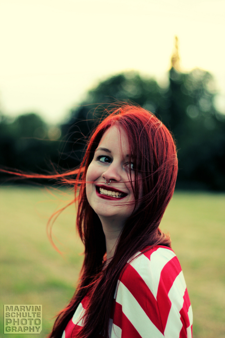 Smiling Redhead