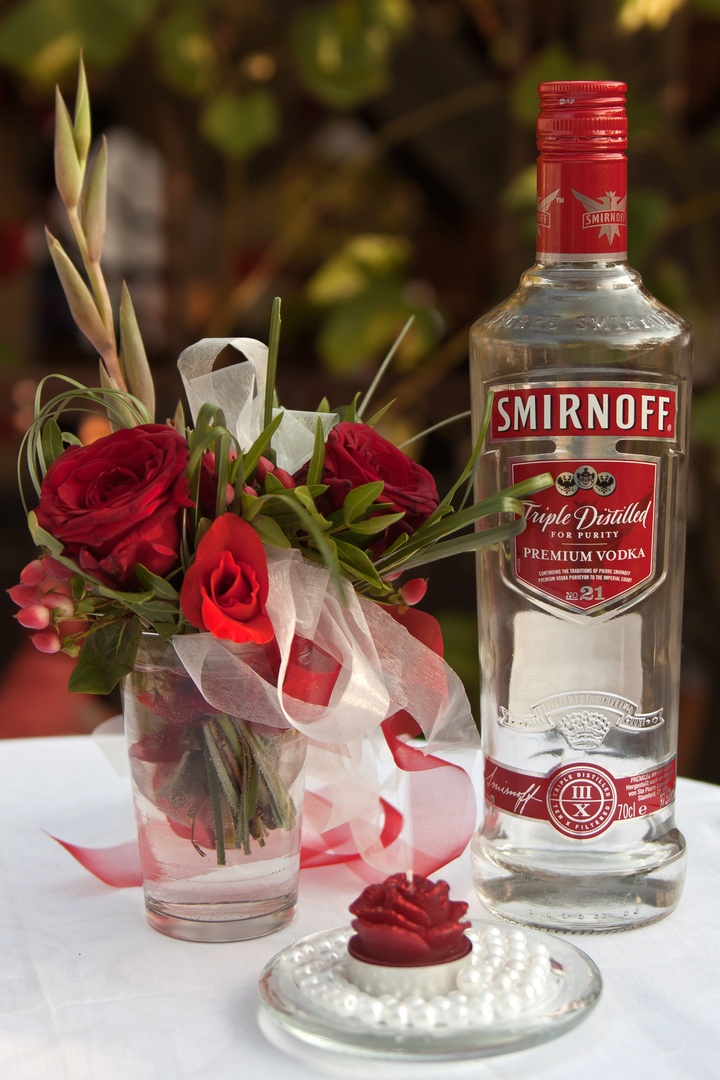 SMIRNOFF - Tischdeco