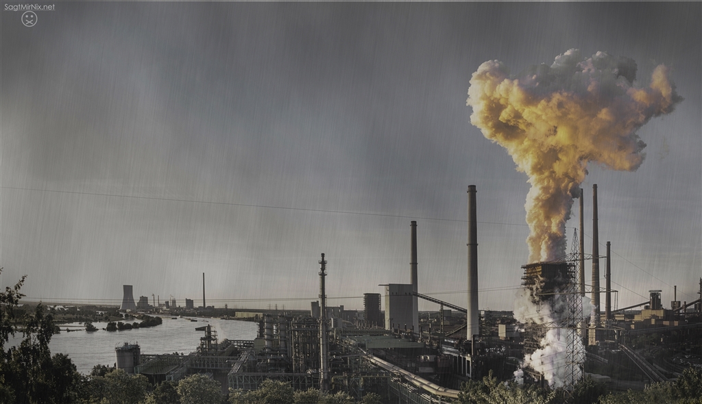 Smog im Ruhrgebiet