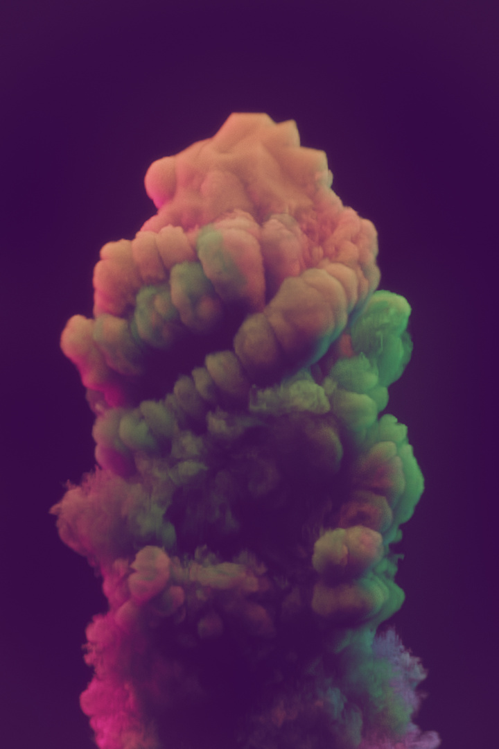 smoke colorful