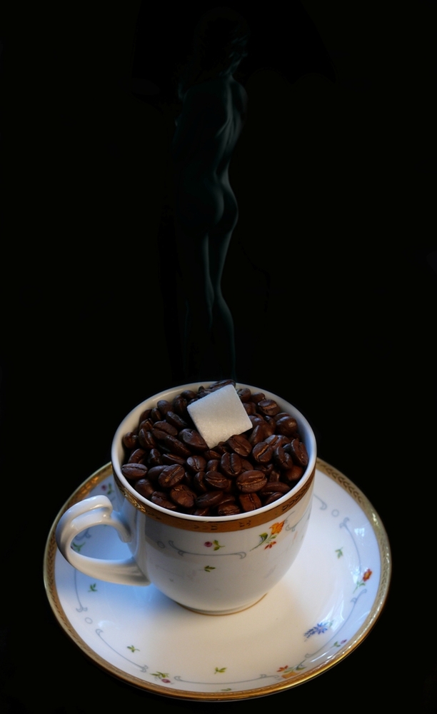 Smoke on the coffee