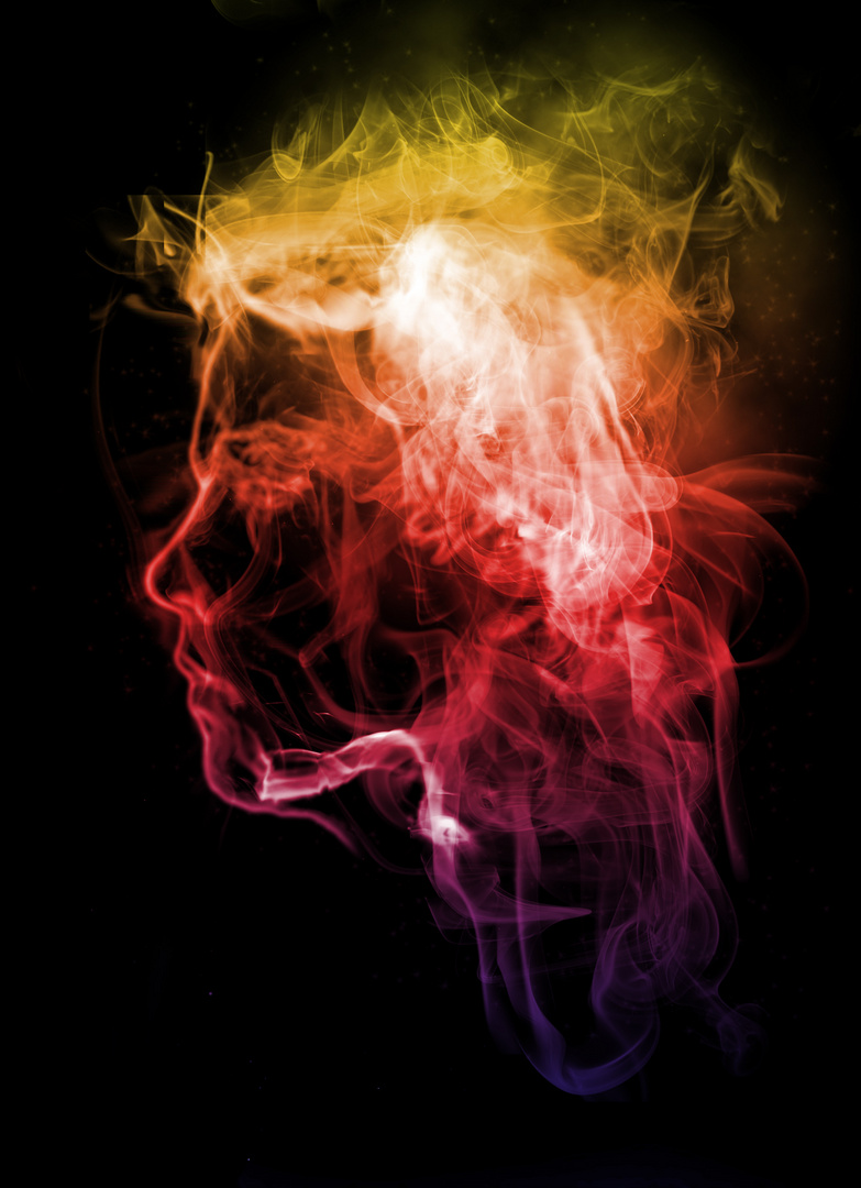 Smoke portrait