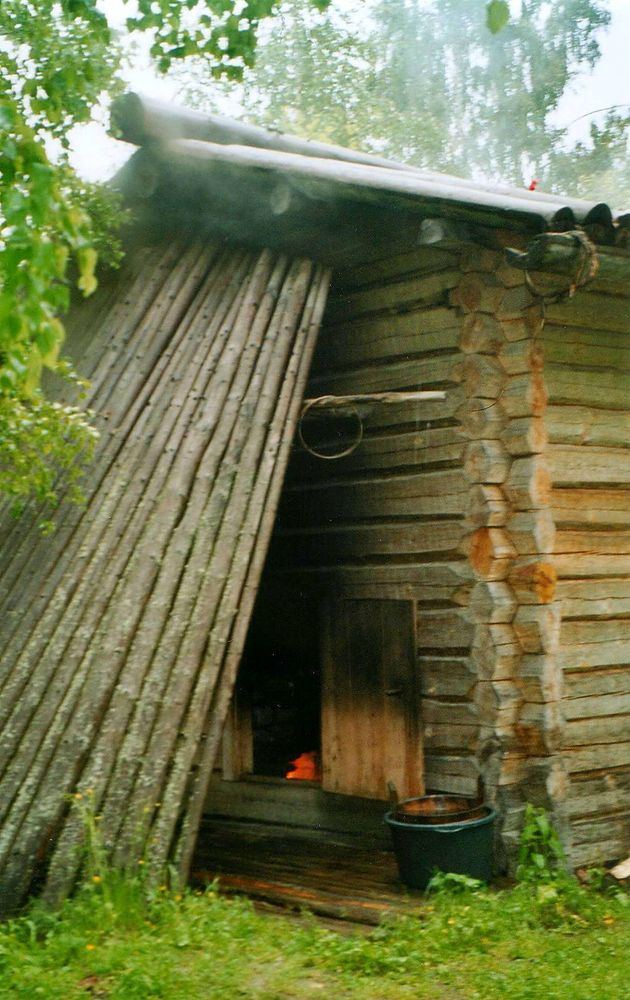 Smokesauna im Smokesaunamuseum Murame