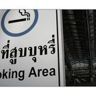 Smoking Area Bangkok Airport