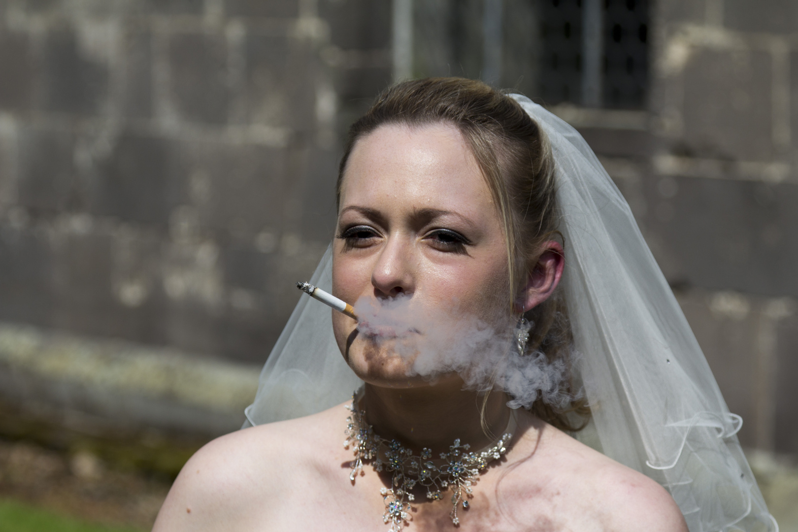 Smoking Bride